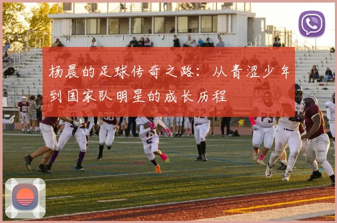 杨晨的足球传奇之路：从青涩少年到国家队明星的成长历程